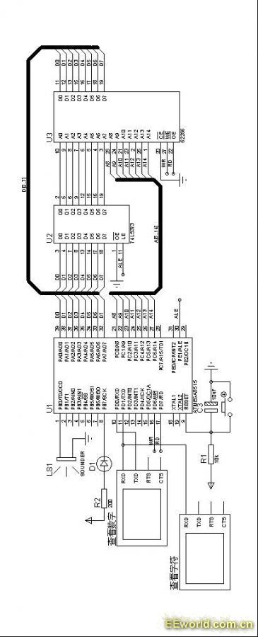 ATmega8515 扩展RAM