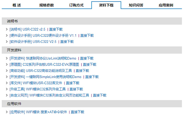 天游8线路检测中心物联网C322资料下载图