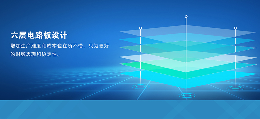 超小体积nbiot无线通信模组的六层电路板设计