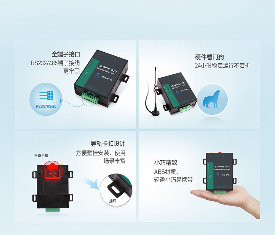 高性价比GPRS DTU硬件优化升级