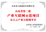 2019年省级产业互联网平台示范项目