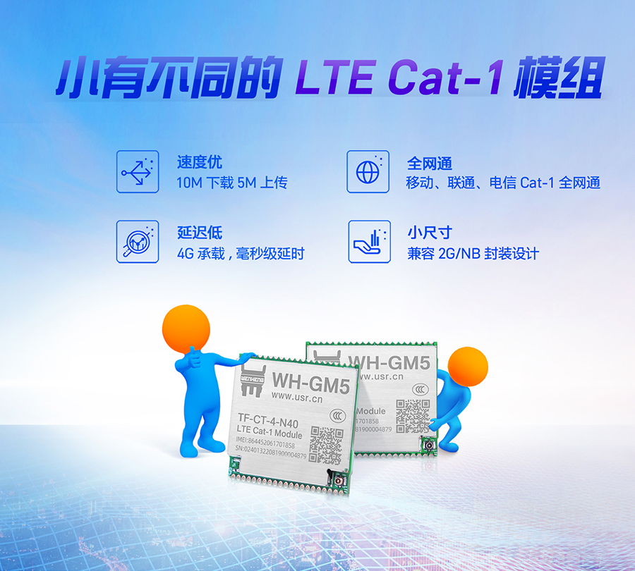 Cat-1模块_GPRS模组退市的替代品_NB的高速版