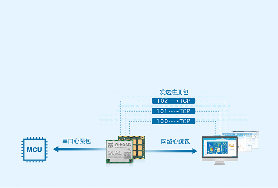 Cat-1模块的注册包